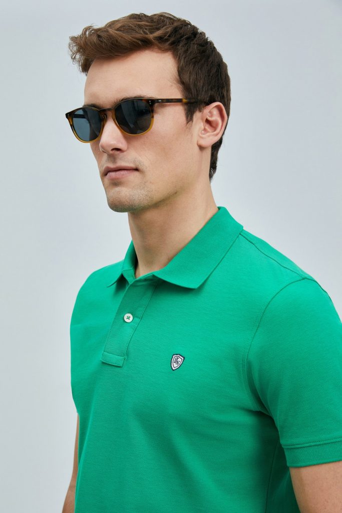 LUFİAN Laon Smart Erkek Polo T-Shirt 111040206 - YEŞİL