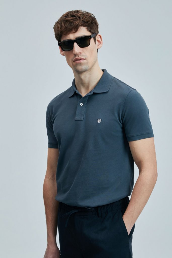 LUFİAN Laon Smart Erkek Polo T-Shirt 111040206 - ANTRASİT