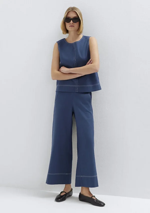 MAVİ  Geniş Paça Pantolon M1011187-70756