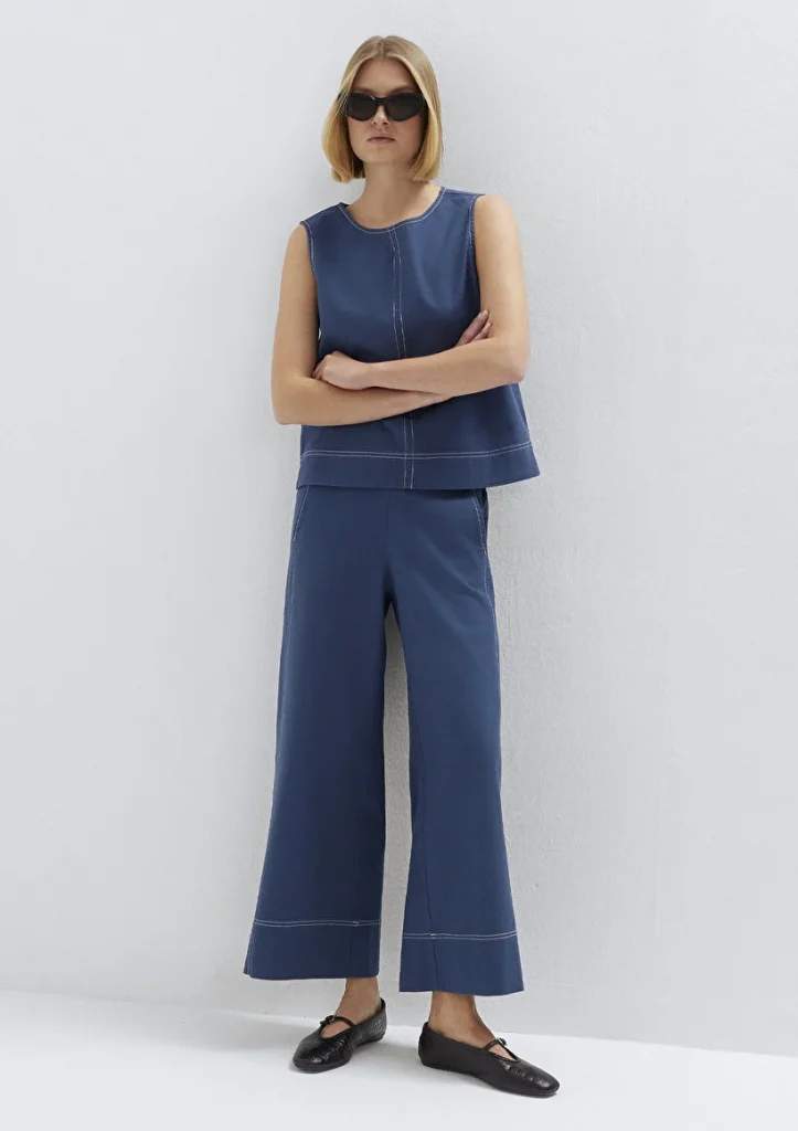 MAVİ  Geniş Paça Pantolon M1011187-70756