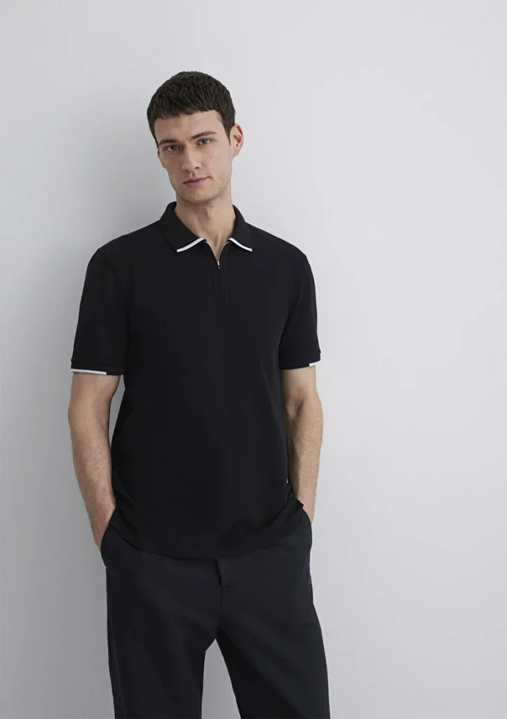 MAVİ Şerit Detaylı Polo T-shirt M0612654-900