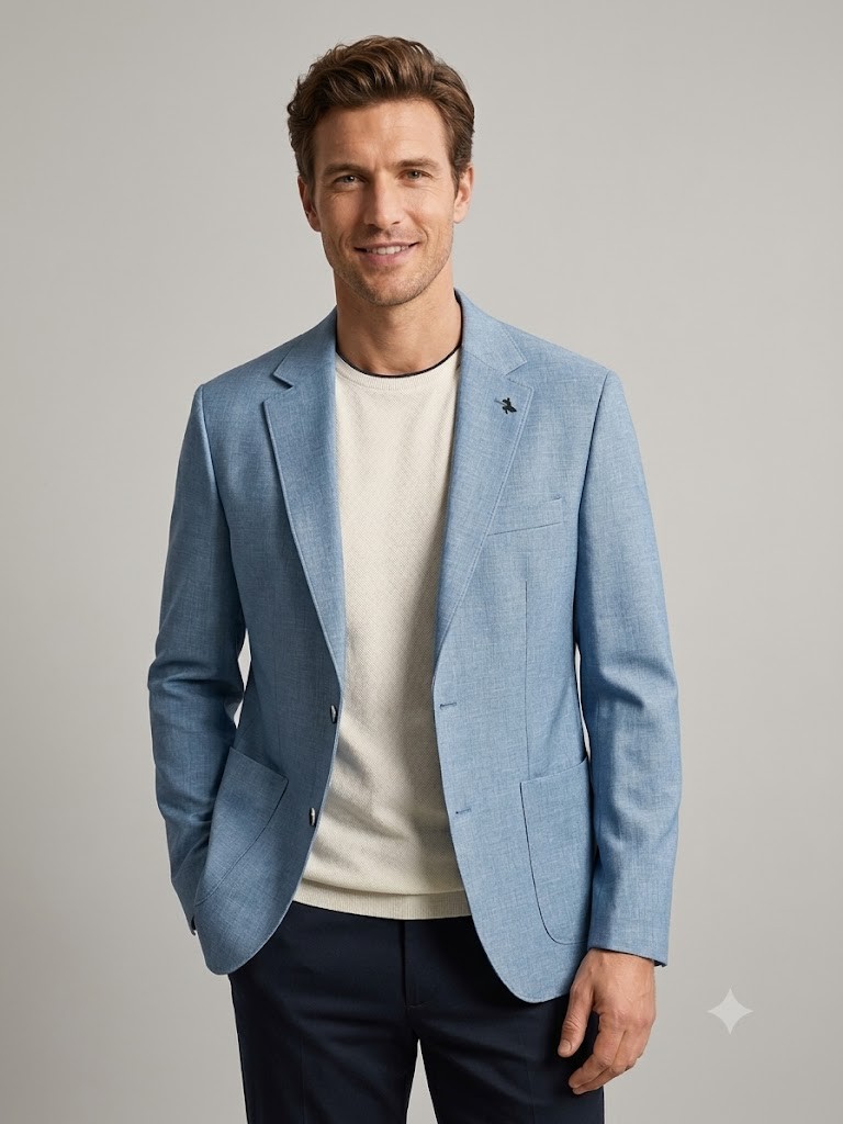 MCR Erkek Şık Kesim Günlük Blazer Ceket 41420