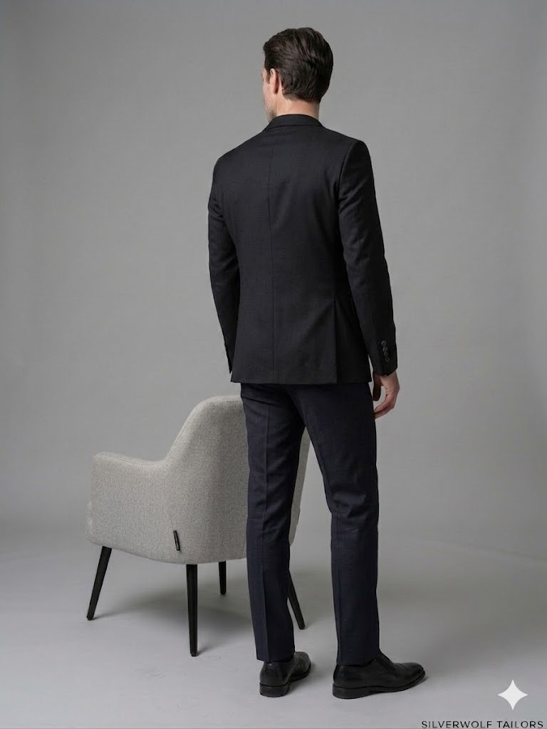 MCR Slim Fit Keten Karışımlı Blazer Ceket 41495 - Siyah