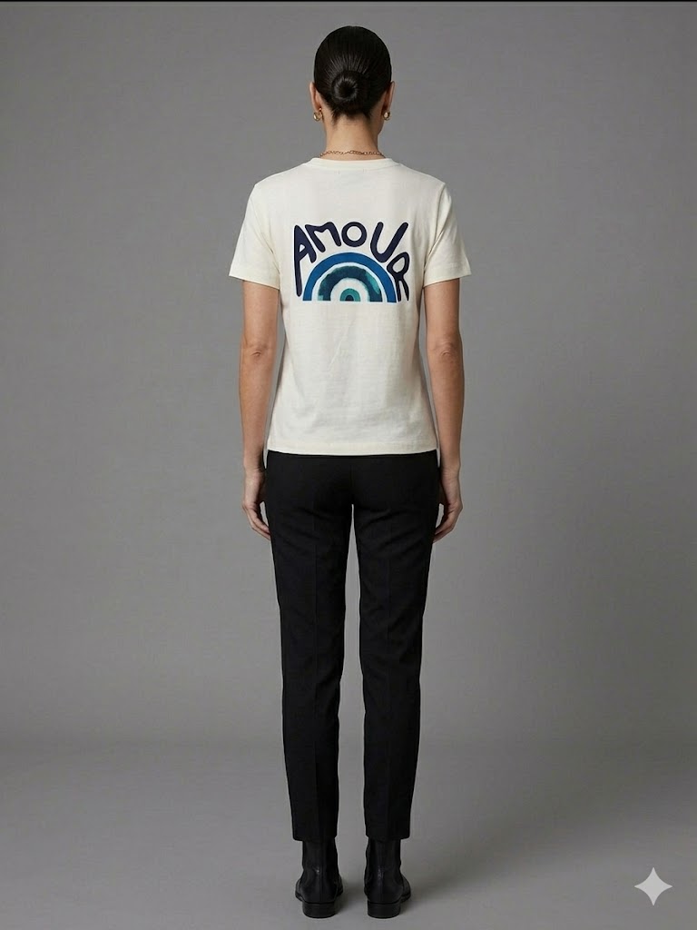 NAAR Boncuk İşlemeli T-shirt  32362