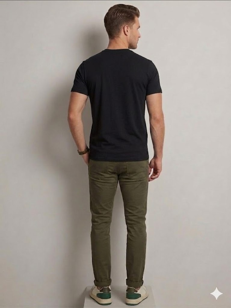 GUESS Erkek Günlük Casual Baskılı T-Shirt Z4YI12I3Z14 - Siyah