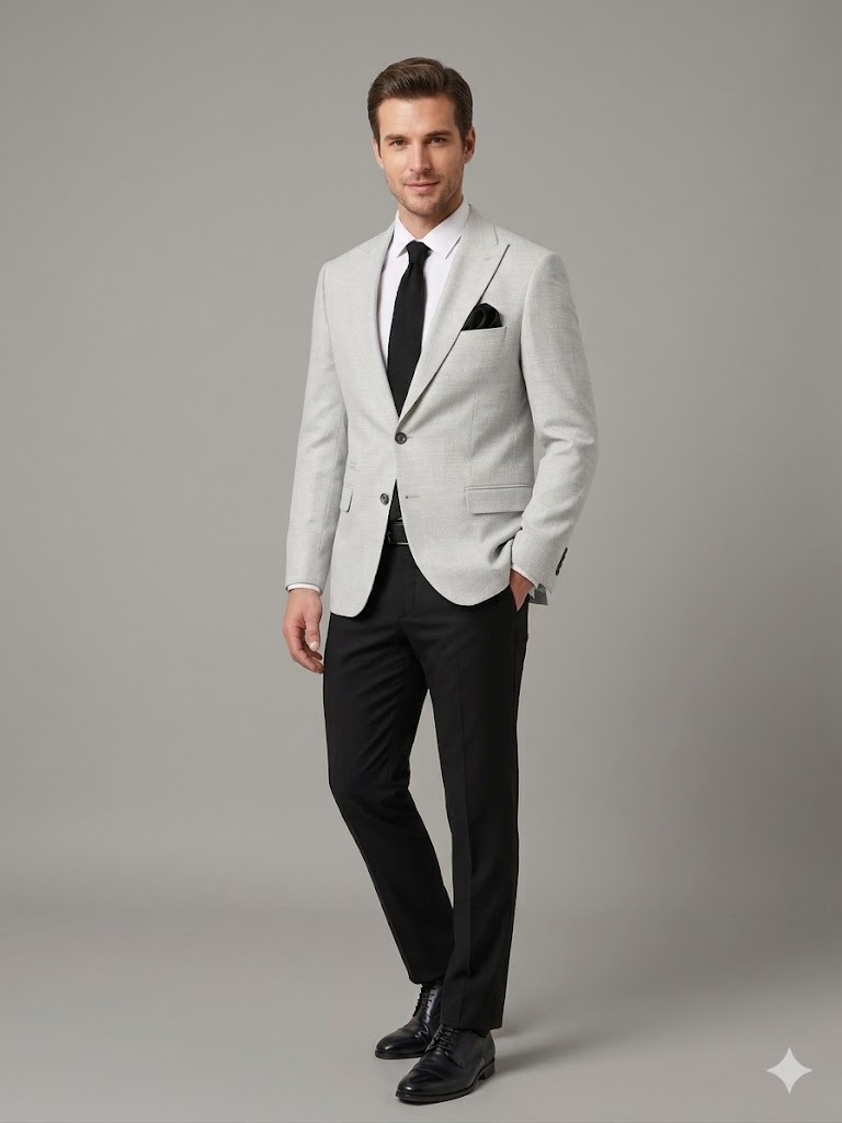 SELİM HAVAN Erkek Şık Kesim Blazer Ceket 0016