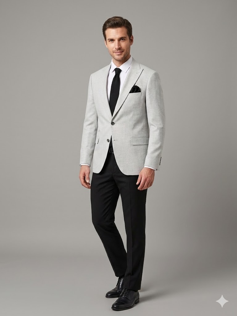 SELİM HAVAN Erkek Şık Kesim Blazer Ceket 0016