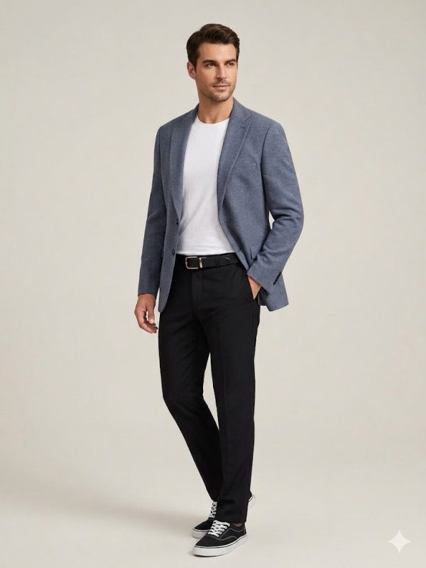 SELİM HAVAN Erkek Günlük Şık Blazer Ceket 0017