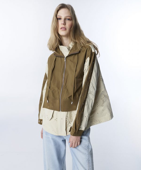 TWIST Çift Parça Görünüm Colorblock Mont TS1260012024