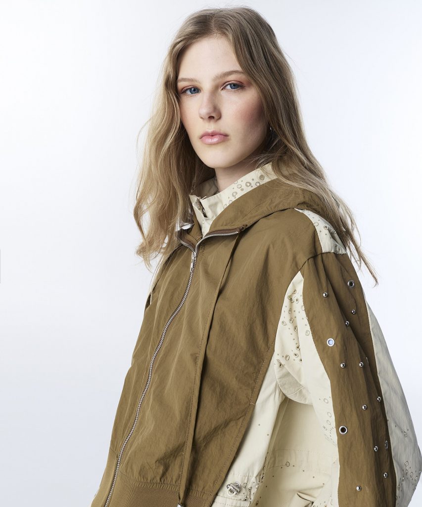 TWIST Çift Parça Görünüm Colorblock Mont TS1260012024