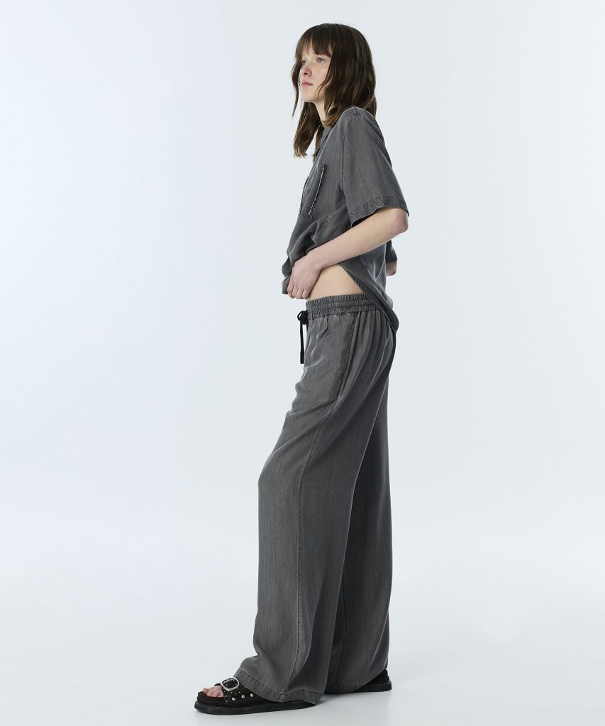 TWIST Kontrast Kordonlu Wide Leg Pantolon TS1260003260