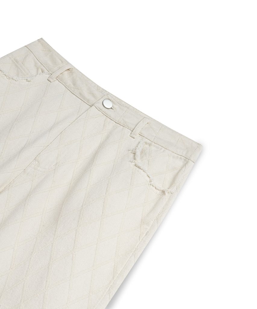 TWIST Bakla Dokulu Wide Leg Jean Pantolon TS1260018054