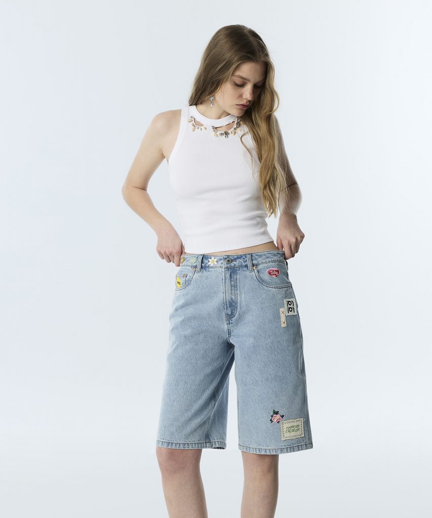 TWIST Patch Li Jean Bermuda Şort TS1260013021