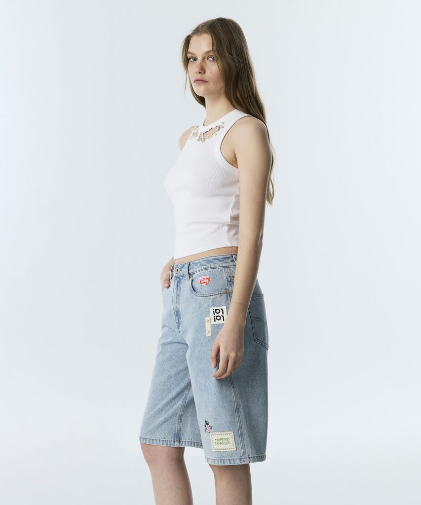 TWIST Patch Li Jean Bermuda Şort TS1260013021