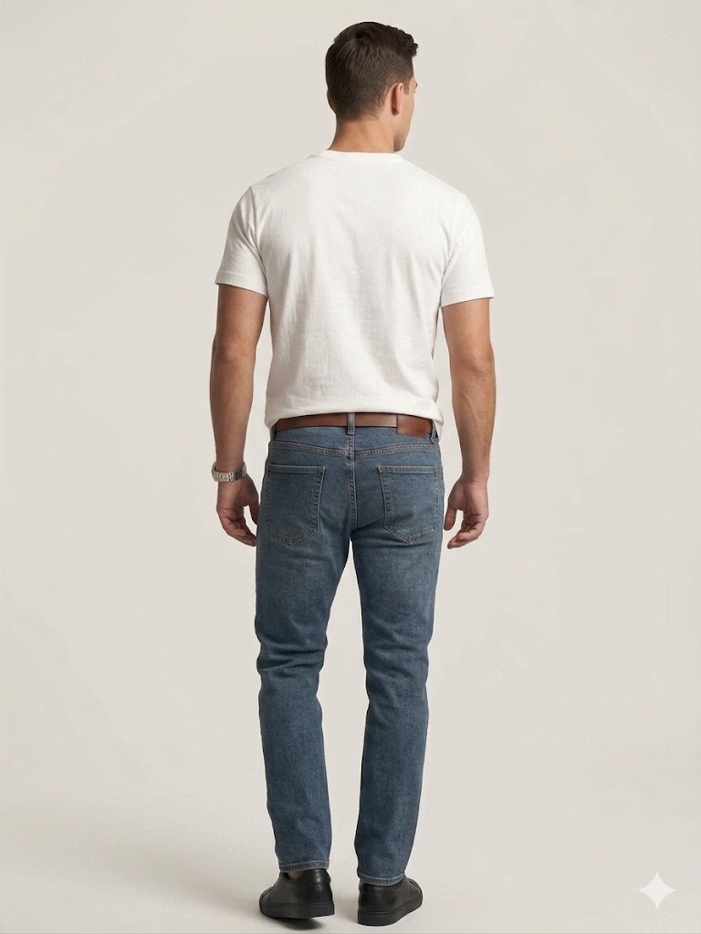 XINT Erkek Basic Bisiklet Yaka Kısa Kollu Pamuklu T-Shirt Günlük Kullanım 502208