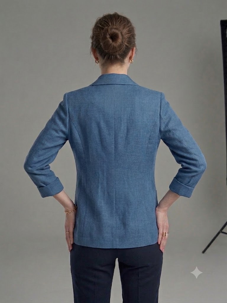 BABİLON SASİN Blazer Ceket 7736 - Lacivert