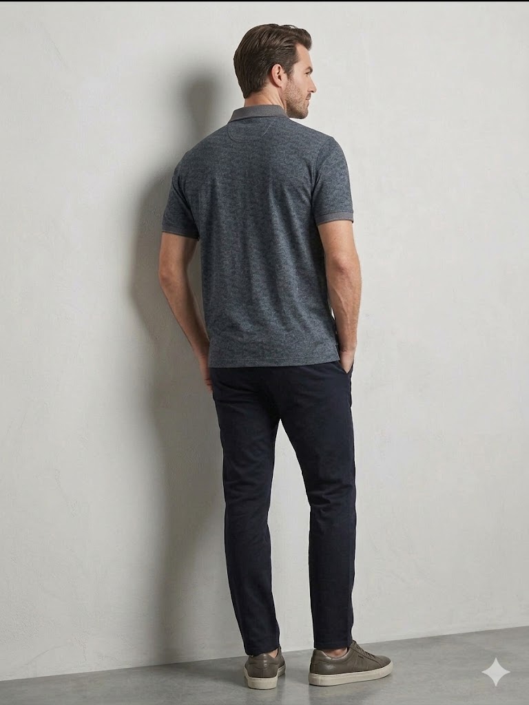 Centilmen Erkek Polo Yaka Casual T-Shirt 2617023 - ANTRASİT