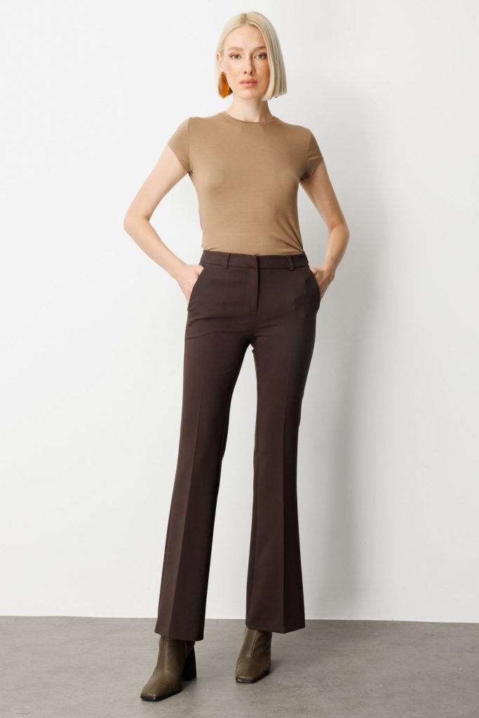EKOL PANTOLON 5011 - kahve