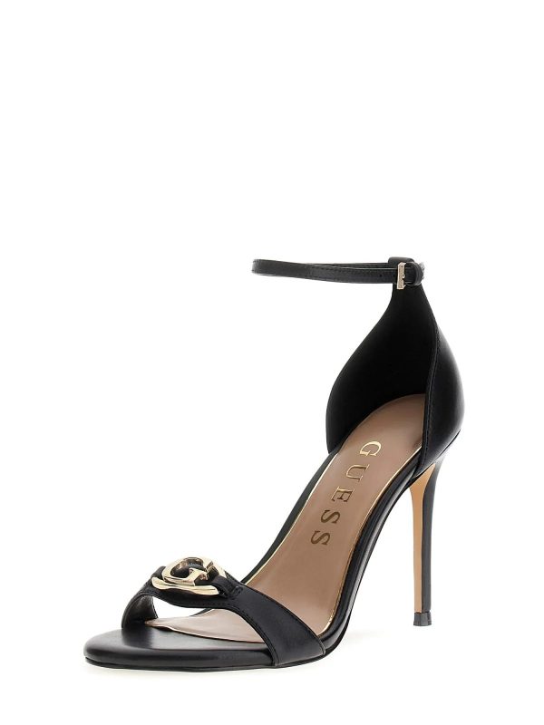 GUESS Ön Logolu Topuklu Ayakkabı FLJKABLEA03