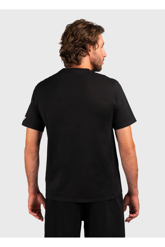 GUESS Kontrast Desenli T-Shirt F4GI08I3Z11 - Siyah