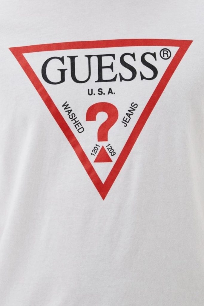 GUESS Erkek Marka Logolu Pamuklu Günlük Kullanıma Uygun T-Shirt M2GI68KBA60-G011 - Beyaz