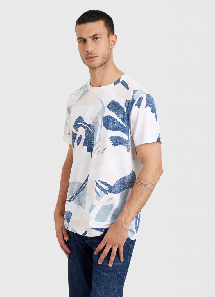 GUESS Baskılı T-Shirt M4GI13I3Z14 - multi