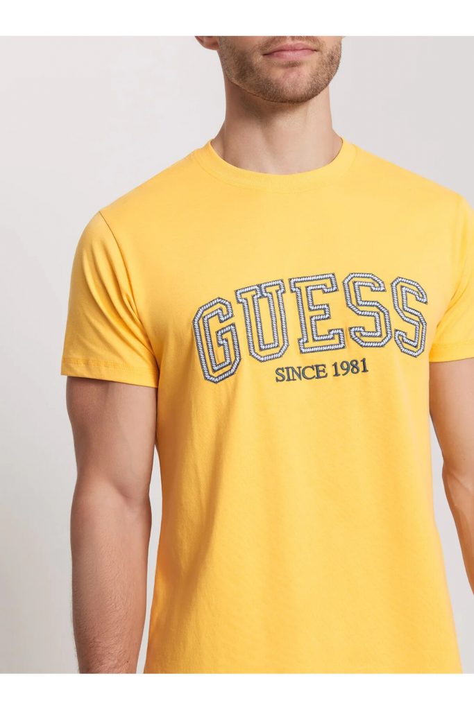 GUESS Yazılı T-shirt M4GI62I3Z14 - multi