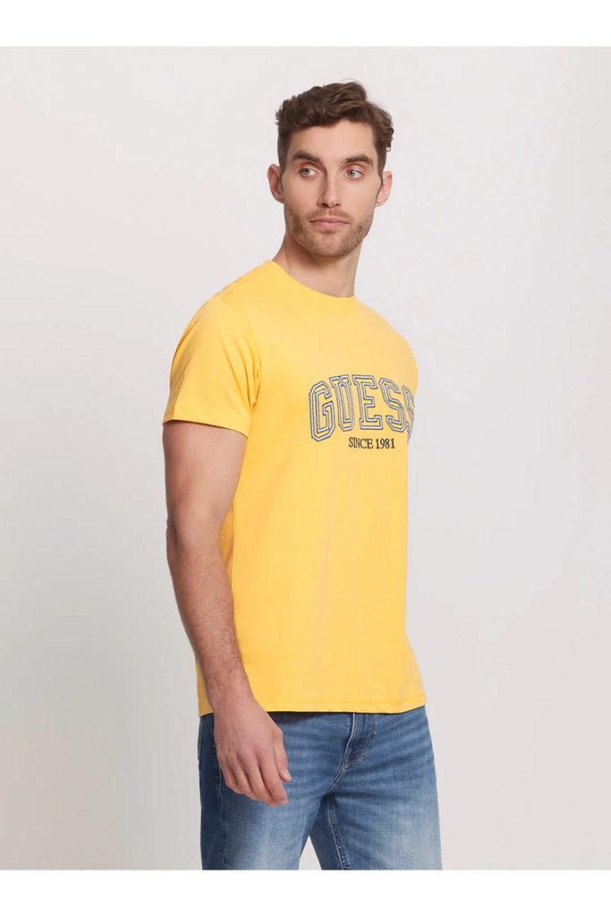 GUESS Yazılı T-shirt M4GI62I3Z14 - multi