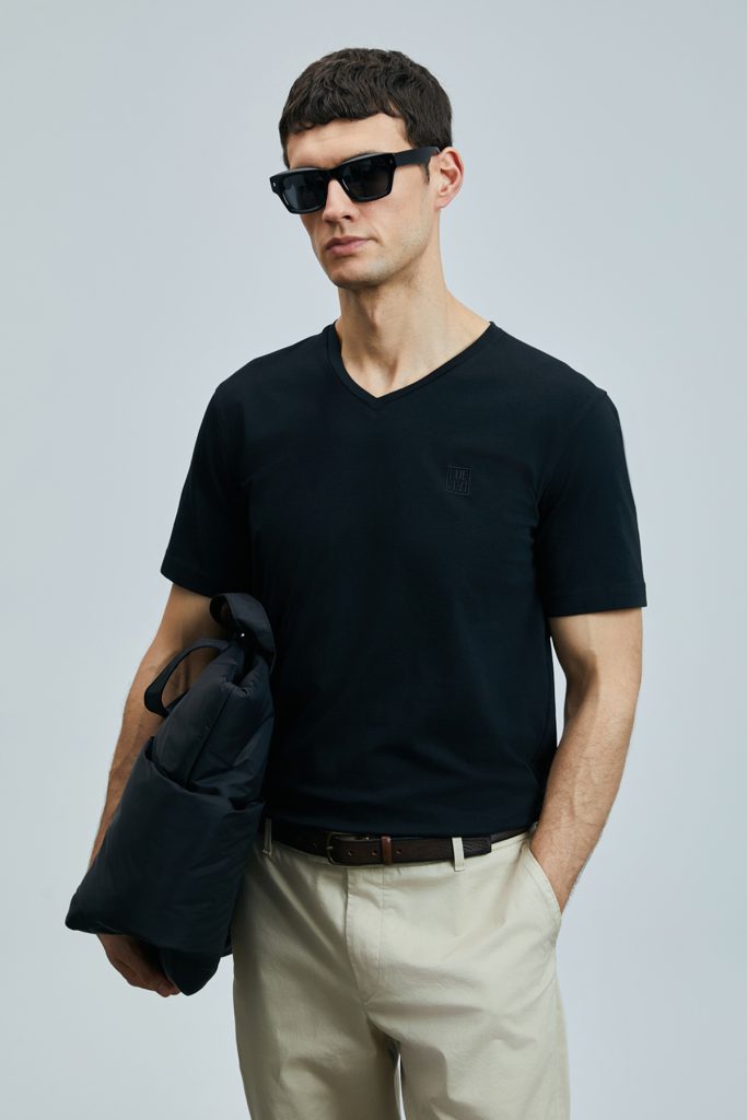 LUFİAN Tuna Modern Grafik T- Shirt 111020266