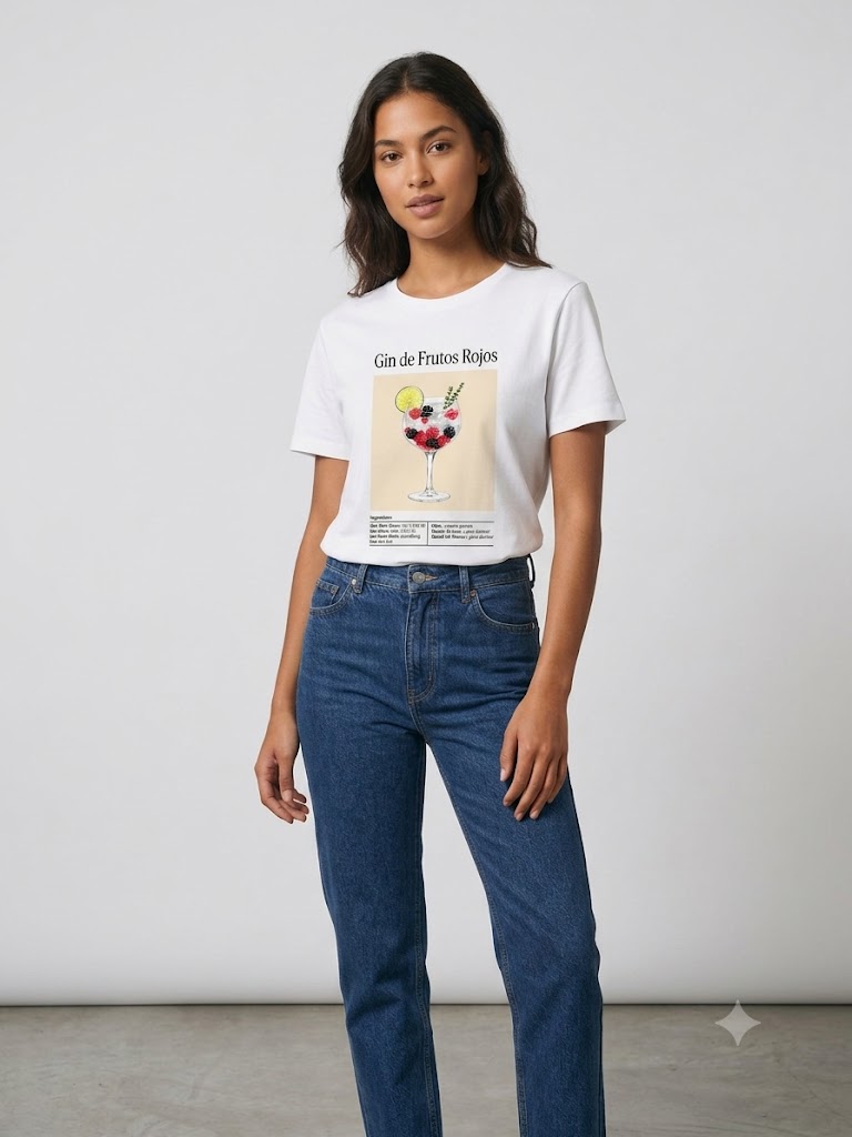 ONİX Baskılı Bisiklet Yaka Beyaz T-Shirt 2626-169 - Beyaz
