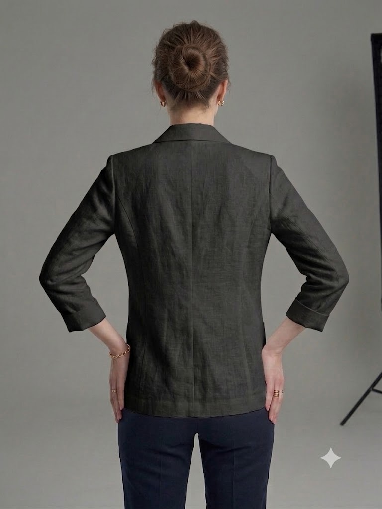 BABİLON SASİN Blazer Ceket 7736 - Siyah