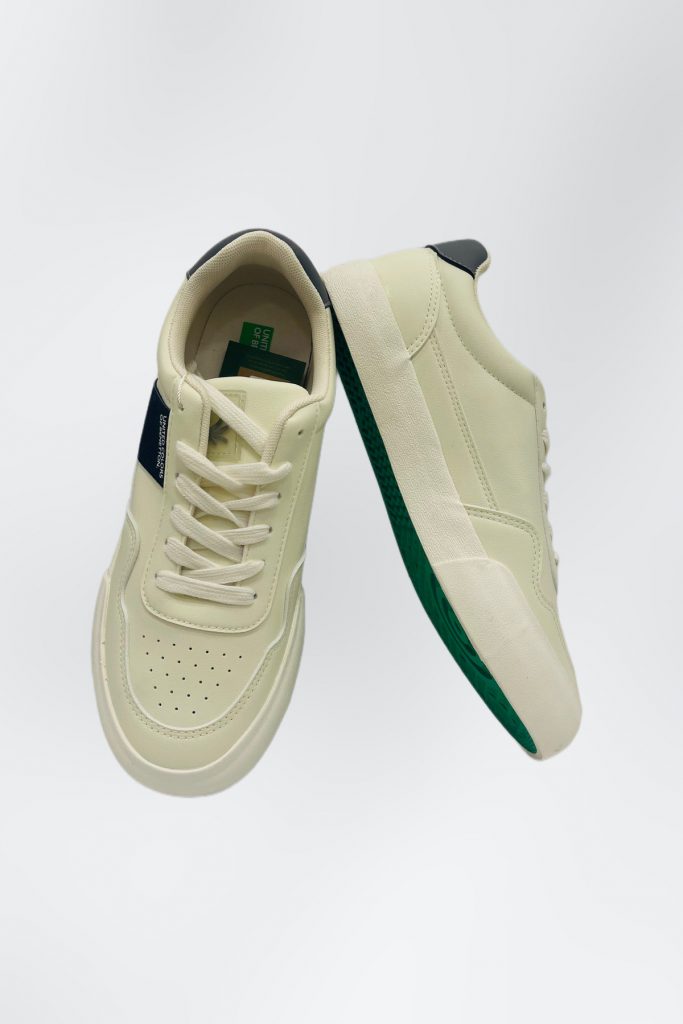 TERDA BENETTON Erkek Spor Ayakkabı 10092 - Beyaz