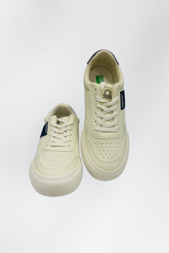 TERDA BENETTON Erkek Spor Ayakkabı 10092 - Beyaz