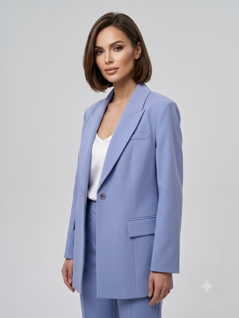 BEETHOVEN KADELLİ Blazer Ceket 56135 - MAVİ