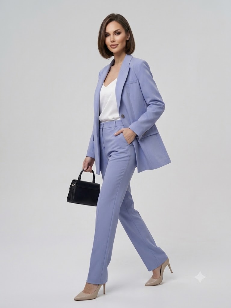 BEETHOVEN KADELLİ Blazer Ceket 56135 - MAVİ