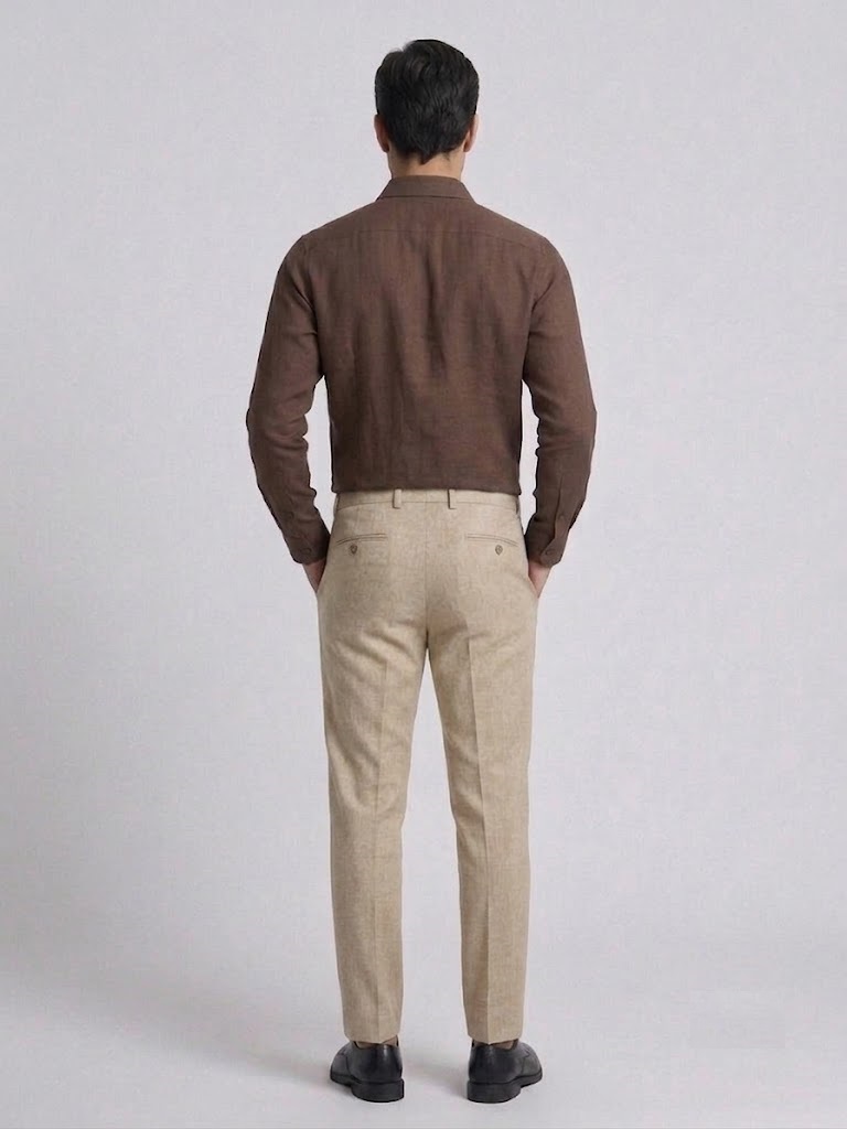 CASABA Klasik Kumaş Pantolon 9085 - BEJ