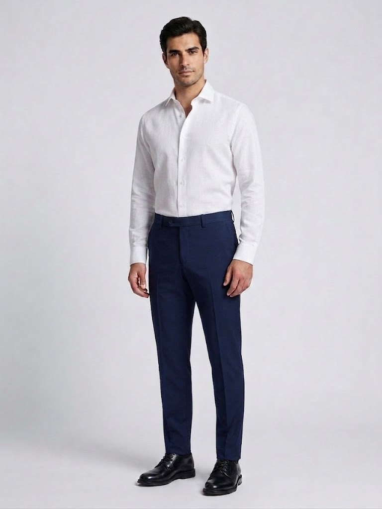 CASABA Klasik Kumaş Pantolon 9085 - Lacivert