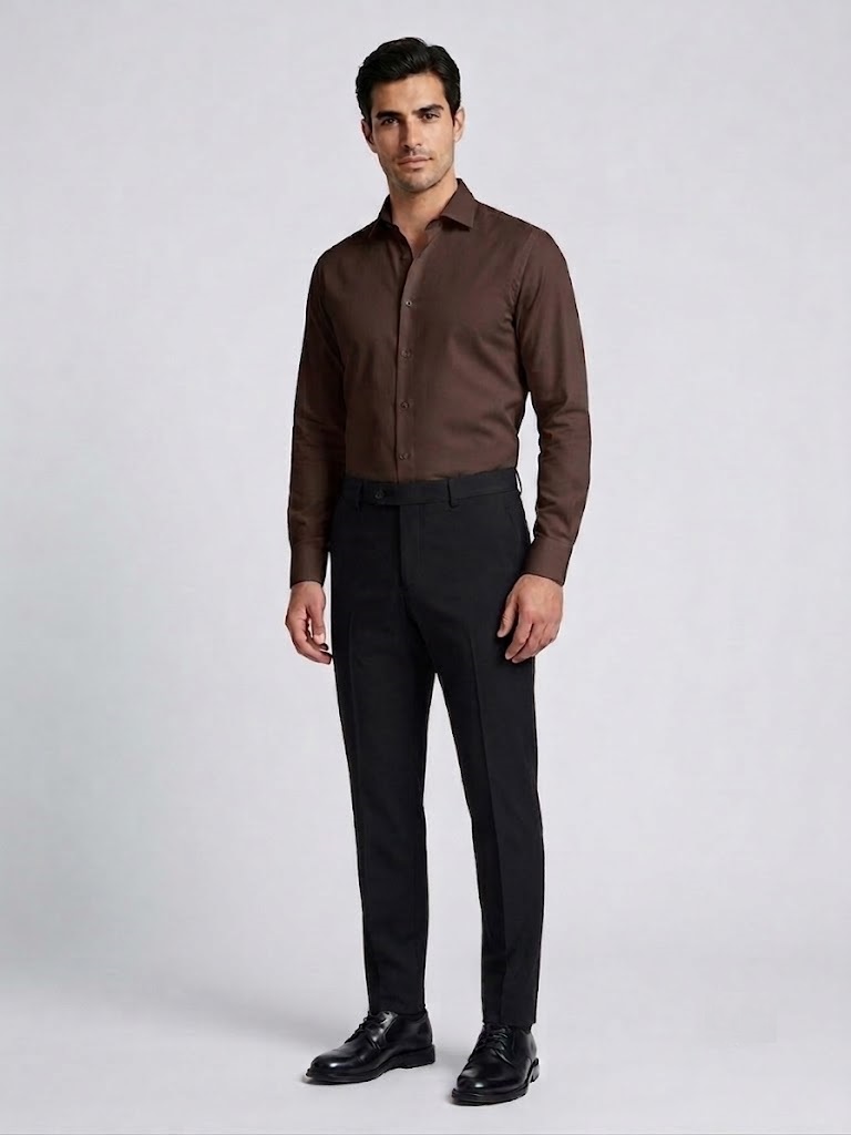 CASABA Klasik Kumaş Pantolon 9085 - Siyah