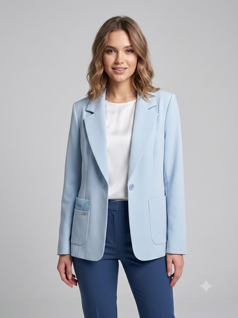 DOSSO DOSSİ Klasik Kesim Ceket  7150 - BEJ