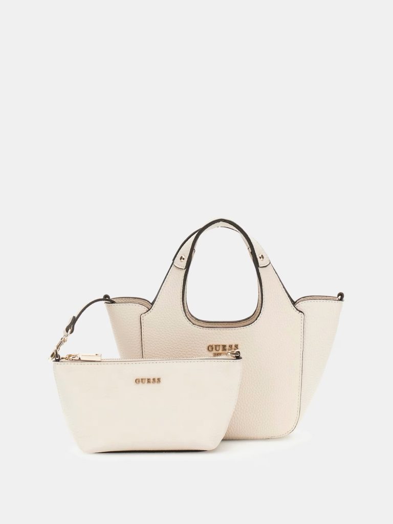 GUESS Calista Portföy Çantalı El Çantası HWBG7334750 - EKRU