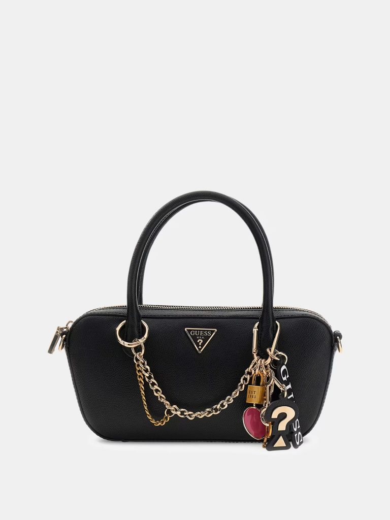 GUESS Davina Charms El Çantası HWBG9899050 - Siyah
