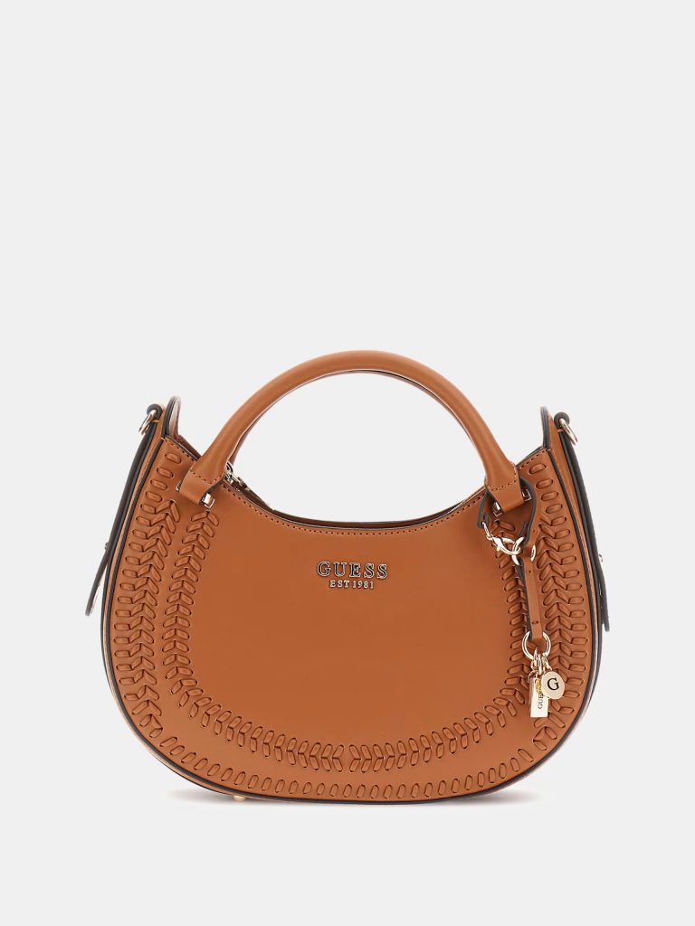 GUESS Tatum Ön ve Arka Detaylı El çantası HWNG9667060 - Siyah
