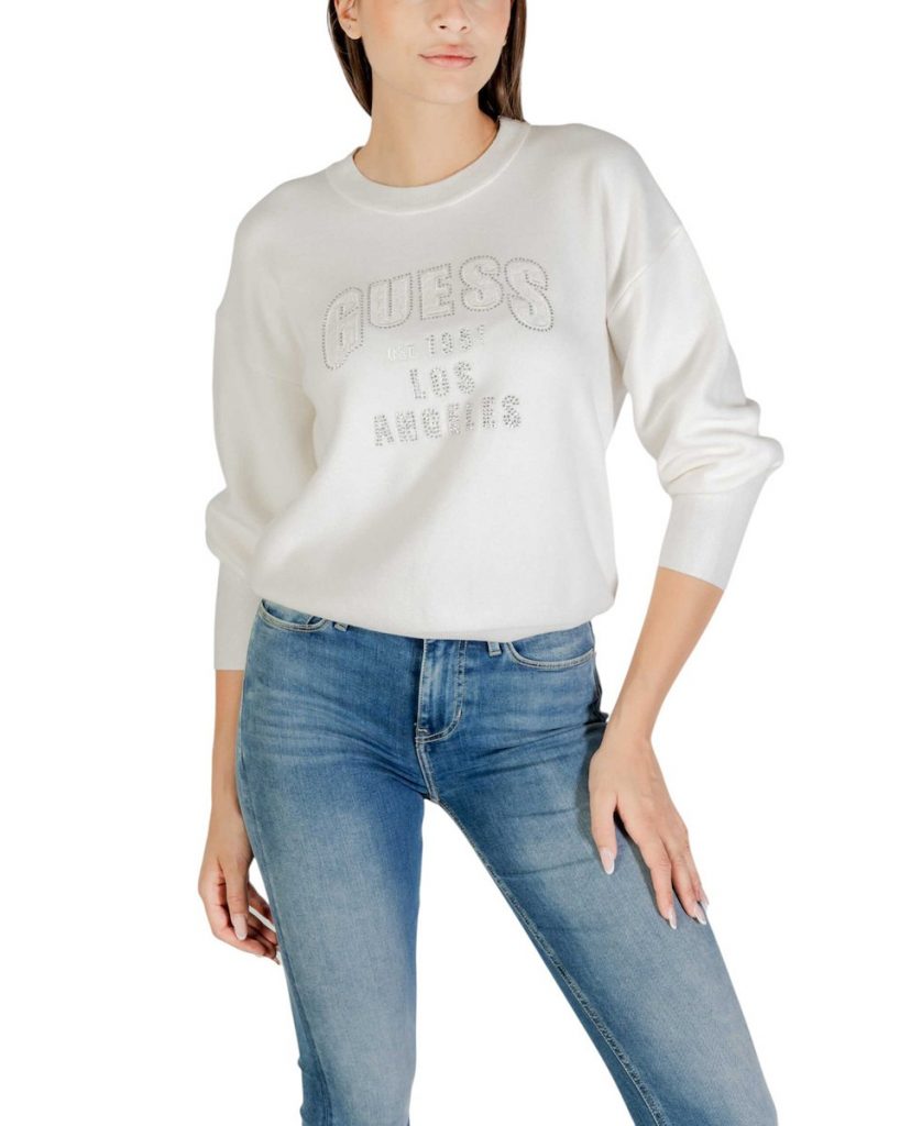 GUESS TRİKO W5YR26Z26I2 - Beyaz