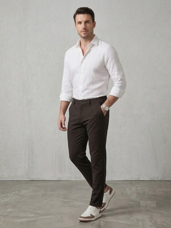 İNTEGRAL Esnek Kumaş Smart Casual Pantolon 8750