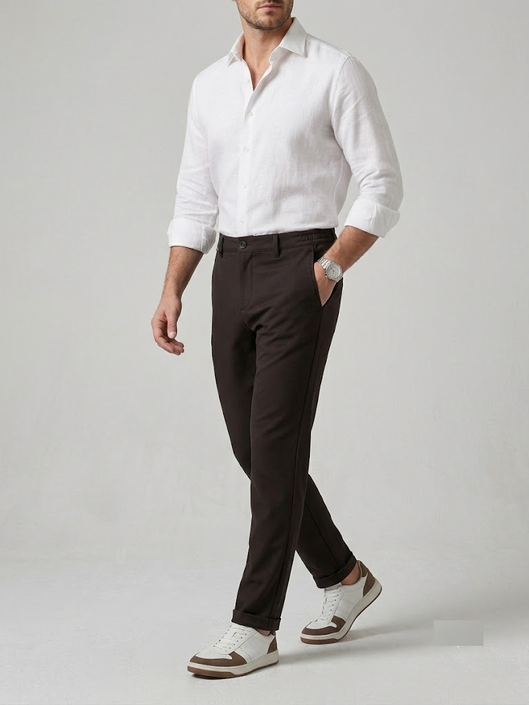 İNTEGRAL Esnek Kumaş Smart Casual Pantolon 8750