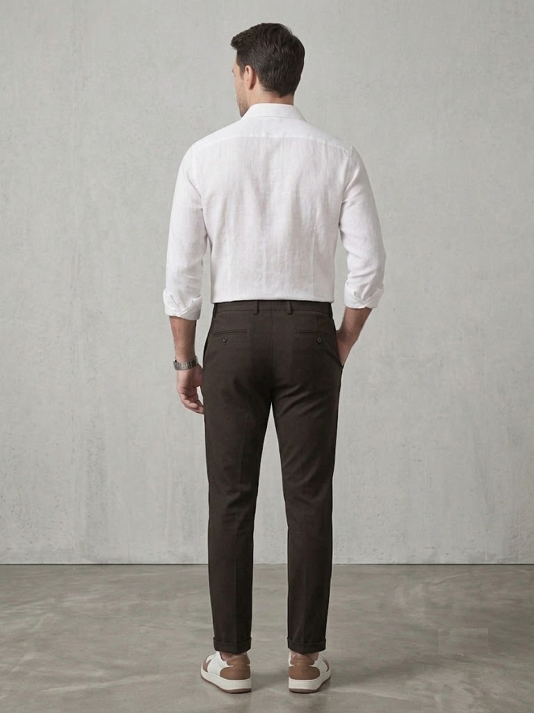 İNTEGRAL Esnek Kumaş Smart Casual Pantolon 8750