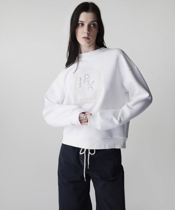 İPEKYOL Nakışlı Sweatshirt IS1260091006