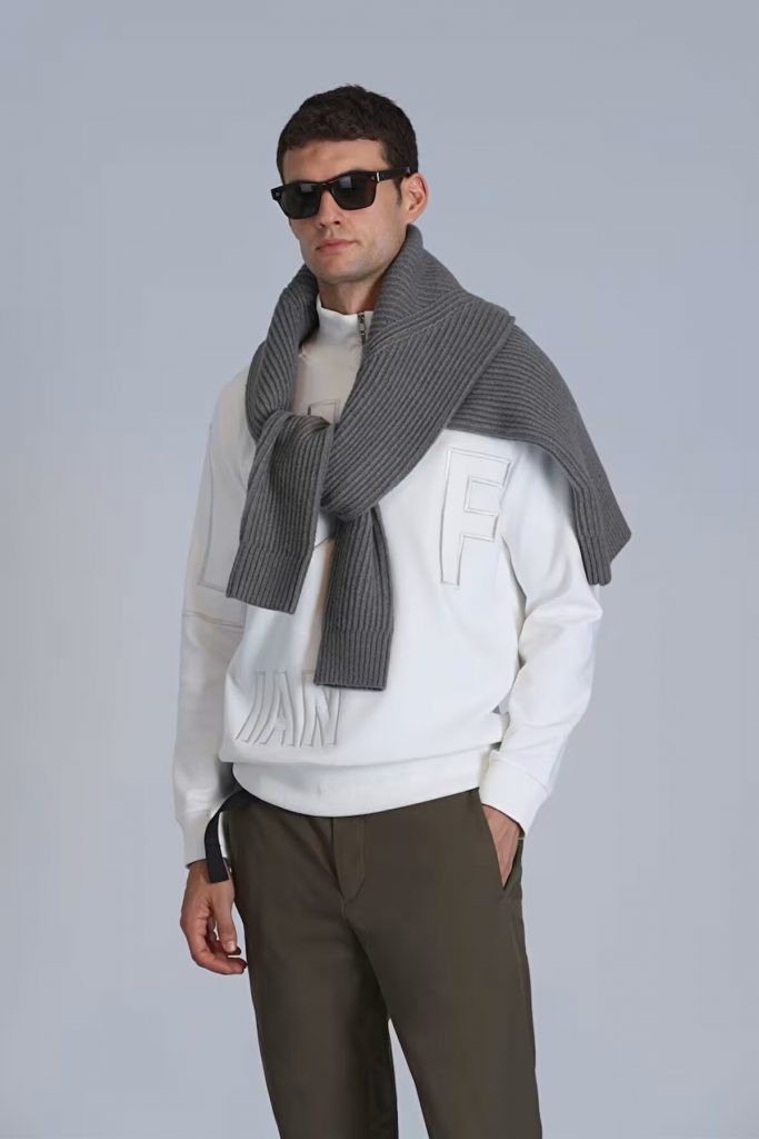 LUFİAN Focus Sweat 112030131 - Beyaz