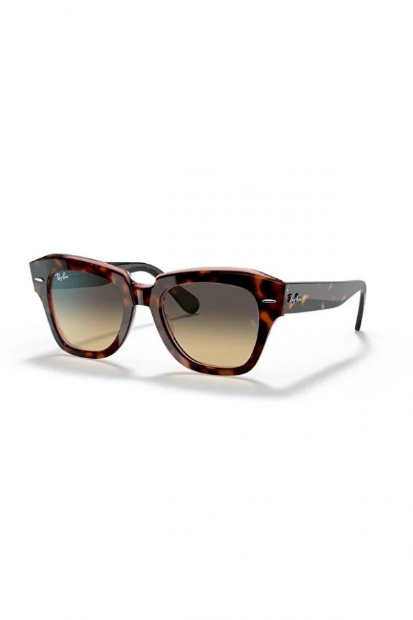 LUXOTTICA RAY-BAN ASETAT Kadın Güneş Gözlüğü 0RB2186 1324BG52 HN