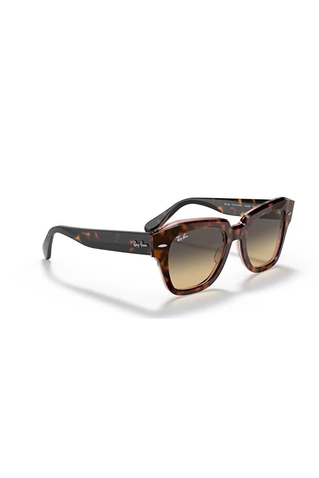 LUXOTTICA RAY-BAN ASETAT Kadın Güneş Gözlüğü 0RB2186 1324BG52 HN - ,